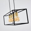 IBUSUKI Pendant Light gold, brass, black, 4-light sources