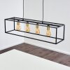 IBUSUKI Pendant Light gold, brass, black, 4-light sources