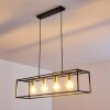 IBUSUKI Pendant Light gold, brass, black, 4-light sources