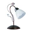Trio-Leuchten Traditio Table Lamp dark brown, rust-coloured, 1-light source