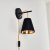 Saillon Wall Light black, 1-light source
