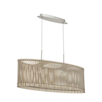 Eglo SENDERO pendant light matt nickel, 2-light sources