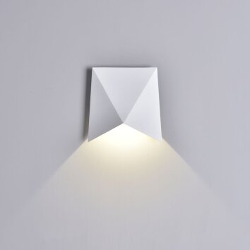 Outdoor Wall Light Mantra TRIAX LED white, 1-light source