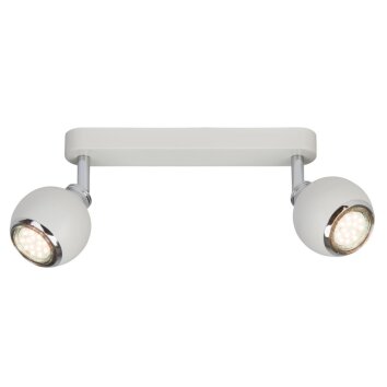 Brilliant Ina ceiling light LED white, 2-light sources