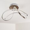WENGI Ceiling light LED matt nickel, 1-light source