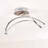 WENGI Ceiling light LED matt nickel, 1-light source