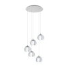 EGLO ROCAMAR Pendant Light chrome, 5-light sources