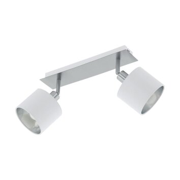 Eglo VALBIANO Spot matt nickel, white, 2-light sources