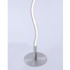 Leuchten-Direkt WAVE floor lamp LED stainless steel, 1-light source