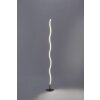 Leuchten-Direkt WAVE floor lamp LED stainless steel, 1-light source