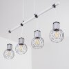 Barakaldo Pendant Light chrome, white, 4-light sources