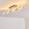 IMATRO ceiling light LED matt nickel, 2-light sources