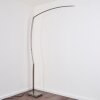 Santa Marta Floor Lamp LED matt nickel, 1-light source