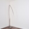 Santa Marta Floor Lamp LED matt nickel, 1-light source