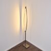 Santa Marta Floor Lamp LED matt nickel, 1-light source