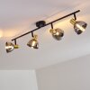 Mariefred Ceiling Light black, 4-light sources