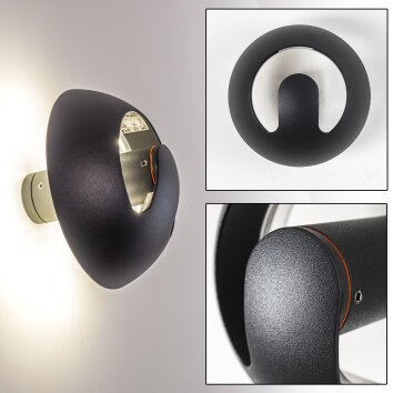 VAGGE Outdoor Wall Light LED anthracite, 1-light source