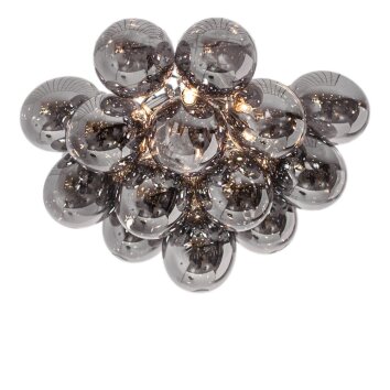 Ceiling Light By Rydens Gross grey, 6-light sources