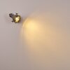 JONSERED Wall Light LED grey, black, stone appearance, 1-light source