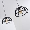 Ballarat Pendant Light black, 2-light sources