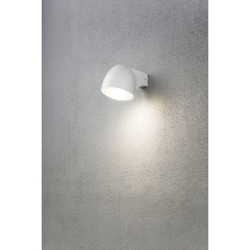 Konstsmide FERRERA wall light LED white, 1-light source