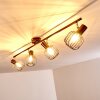 Cancun Ceiling Light brown, 4-light sources