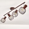 Cancun Ceiling Light brown, 4-light sources