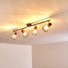 Cancun Ceiling Light brown, 4-light sources