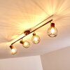 Cancun Ceiling Light brown, 4-light sources