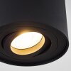 Quimper Ceiling Light black, 1-light source