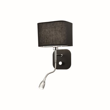 Ideal Lux HOLIDAY Wall Light LED black, 1-light source