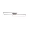 Leuchten Direkt LS-MAXI Ceiling Light LED stainless steel, 1-light source, Remote control, Colour changer