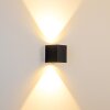 Orsa Outdoor Wall Light LED black, 2-light sources