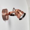 ANIAK Wall Light LED copper, 1-light source