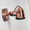 ANIAK Wall Light LED copper, 1-light source