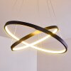 Canisteo Pendant Light LED black, 2-light sources