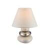 Globo table lamp beige, 1-light source