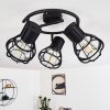 GAINESVILLE Ceiling Light black, 3-light sources