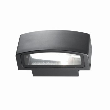 Ideal Lux ANDROMEDA Outdoor Wall Light black, 1-light source