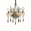 Ideal Lux HAREM Pendant Light bronzed, 9-light sources