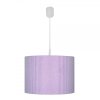 Waldi Vichy pendant light purple, 1-light source