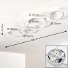 RODEKRO Ceiling Light LED white, 1-light source