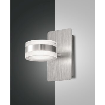 Fabas Luce DUNK Wall Light LED aluminium, 1-light source