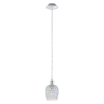 Eglo BONARES 1 pendant light chrome, 1-light source