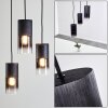 Kuparuk Pendant Light black, 3-light sources