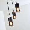 Kuparuk Pendant Light black, 3-light sources