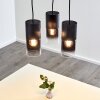 Kuparuk Pendant Light black, 3-light sources