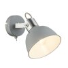 Globo GERDA wall spotlight grey, 1-light source