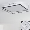 SALMI Ceiling Light LED grey, white, 1-light source