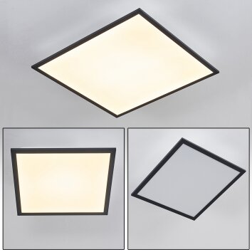 SALMI Ceiling Light LED grey, white, 1-light source